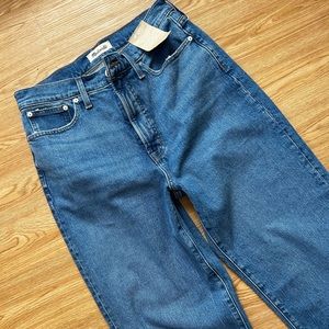 NWT Madewell perfect vintage straight jeans
